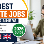 Remote jobs in Australia work from home setup laptop freelancer