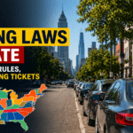 USA parking laws by state guide showing parking rules, signs, and restrictions in major US cities